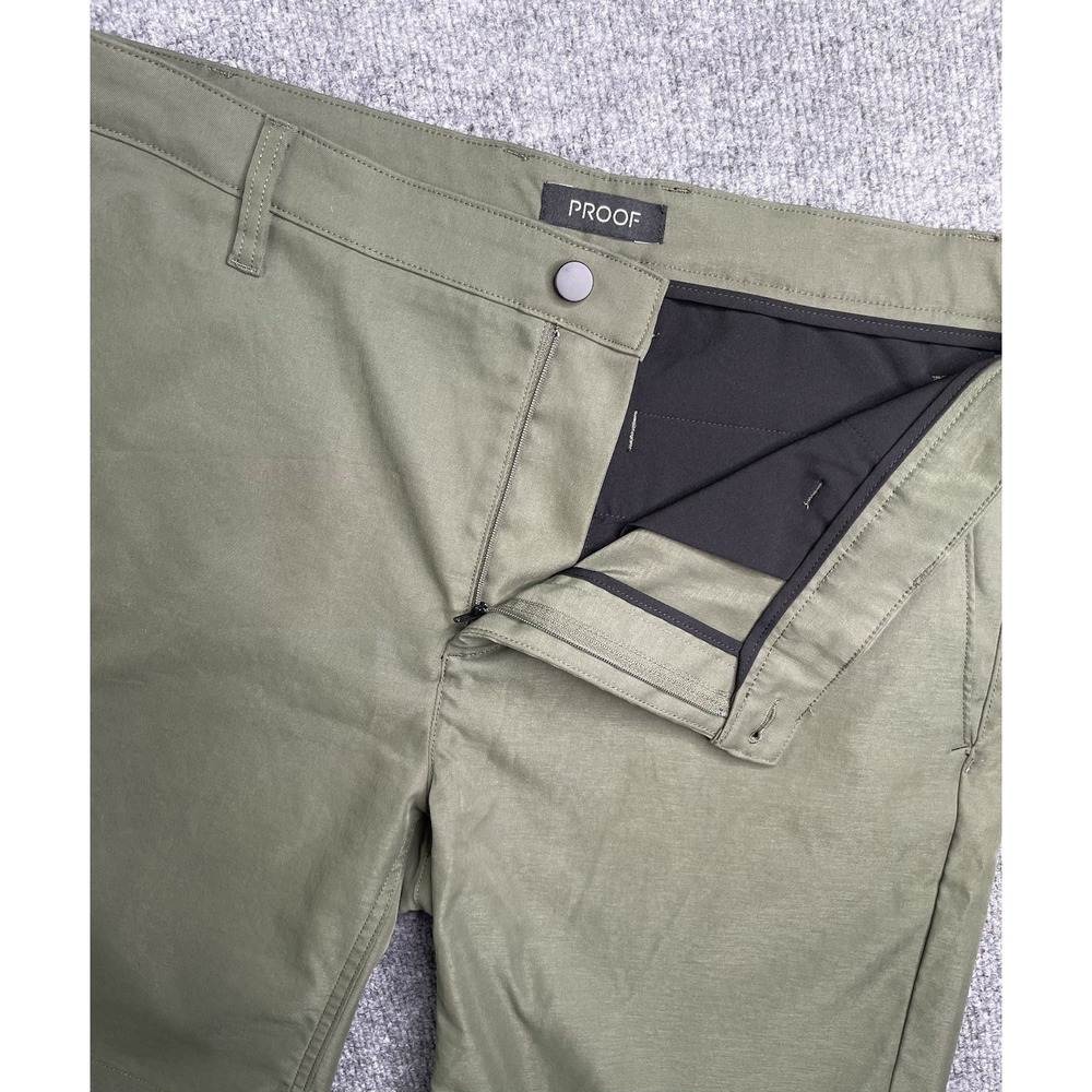 Proof Nomad Shorts Men's 36 Green Hiking Lightweight Outdoor